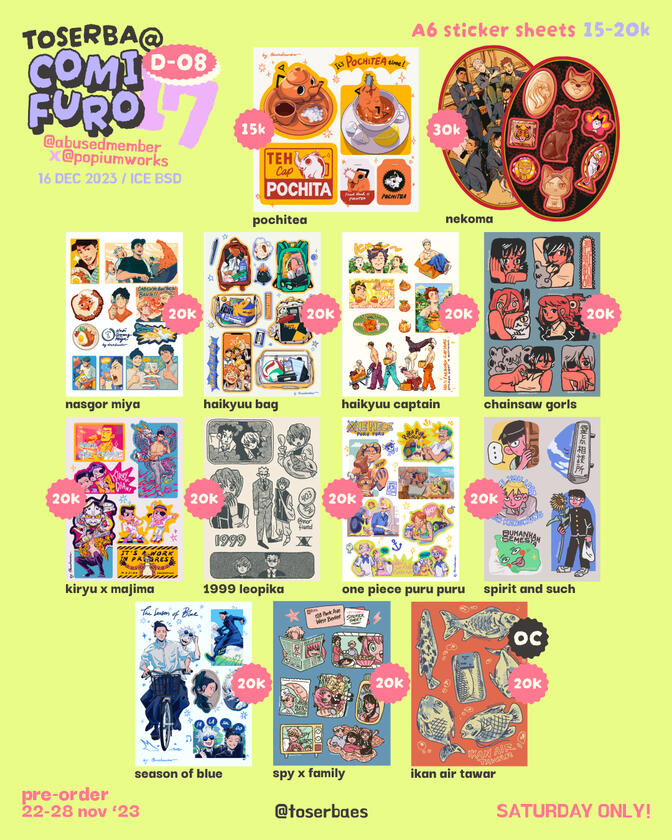 Sticker Sheets